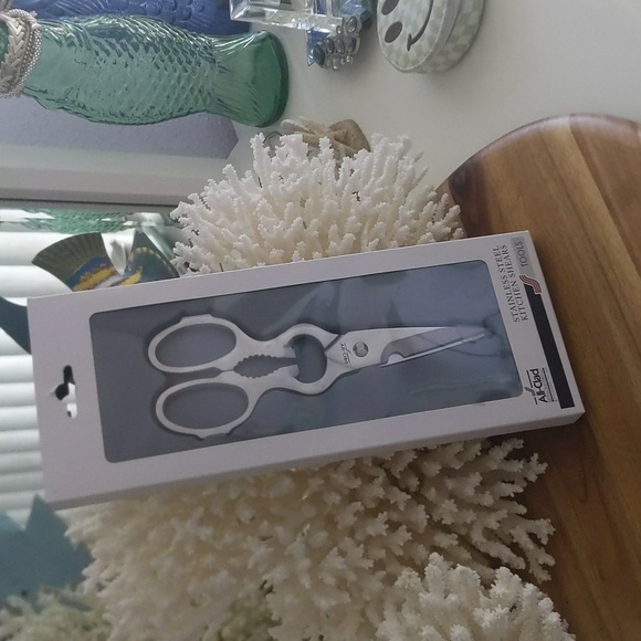 All-Clad Kitchen Shears🔥NWT🔥 still in box never used brand new 💗 - Picture 1 of 4